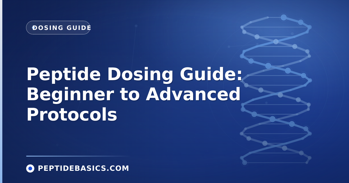 Peptide Dosing Guide: Beginner to Advanced Protocols — Dosing Guide